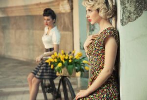 Symboliek van vintage jurken