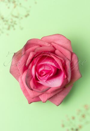 Scented Love Flower haarclip in roze
