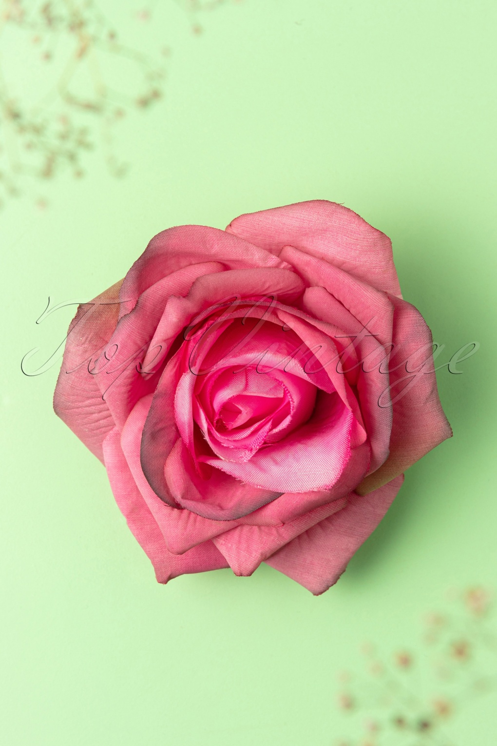 Scented Love Flower haarclip in roze