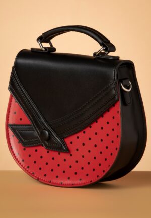 Hello Sunshine handtas in rood en zwart