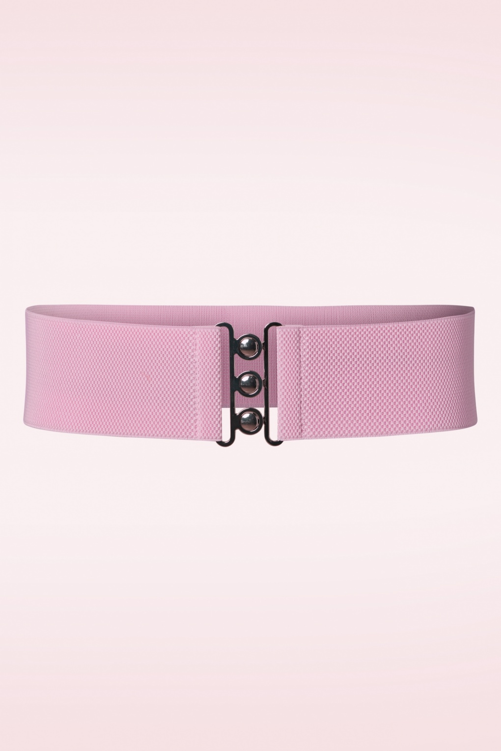 Lauren Vintage stretchriem in lichtroze