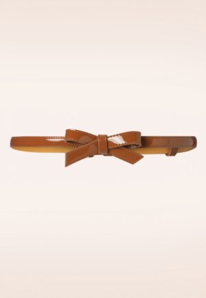 Gold rush riem in bruin