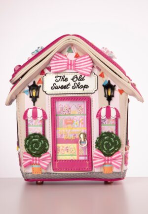 The Old Sweet Shop House handtas in roze