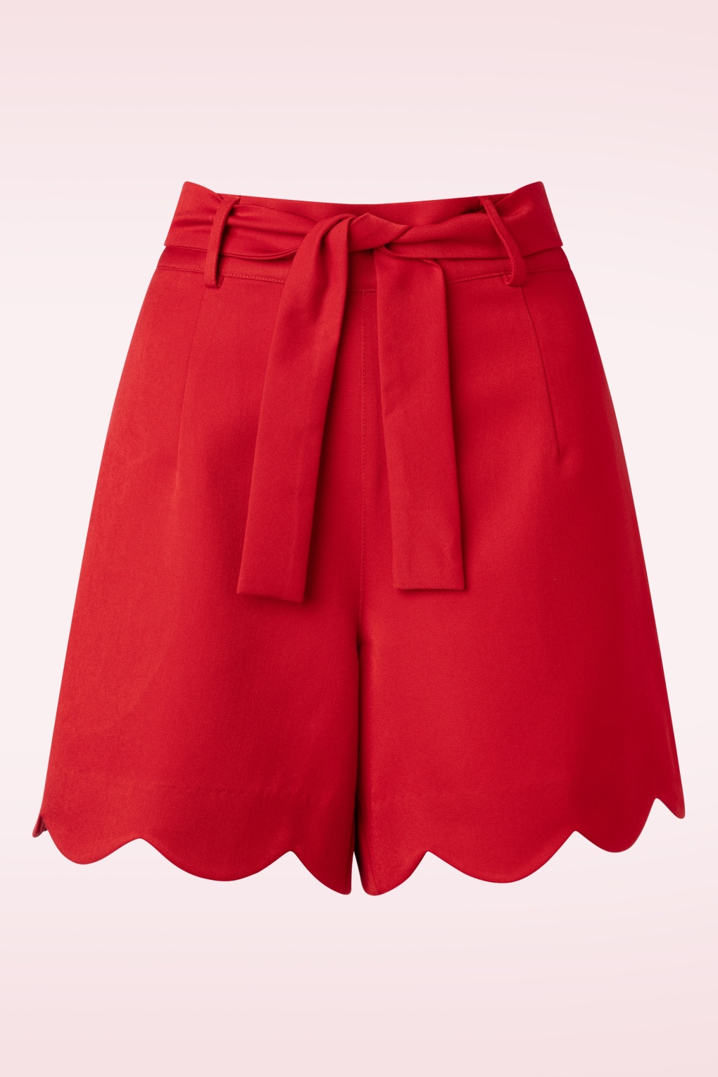 Ahoy Scallop Short in rood