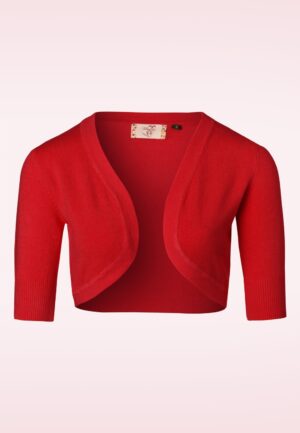 Hudson Bolero in donkerrood