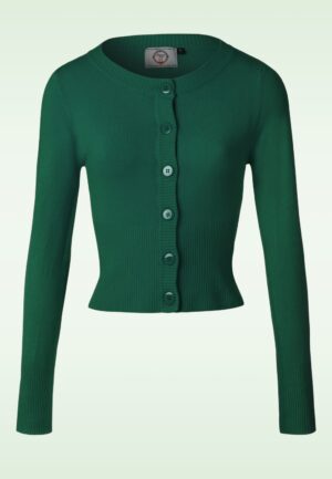 Dolly vest in donkergroen