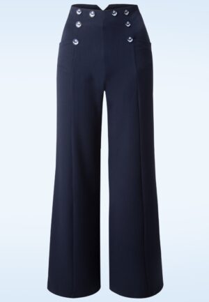 Stay Awhile broek in marineblauw