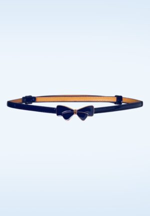 Lana Bow riem in Donker Blauw
