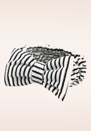 Ava Make-Up Hoofdband in zwart en wit