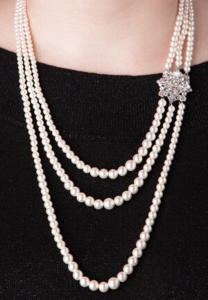 Paris Pearls Crystal ketting