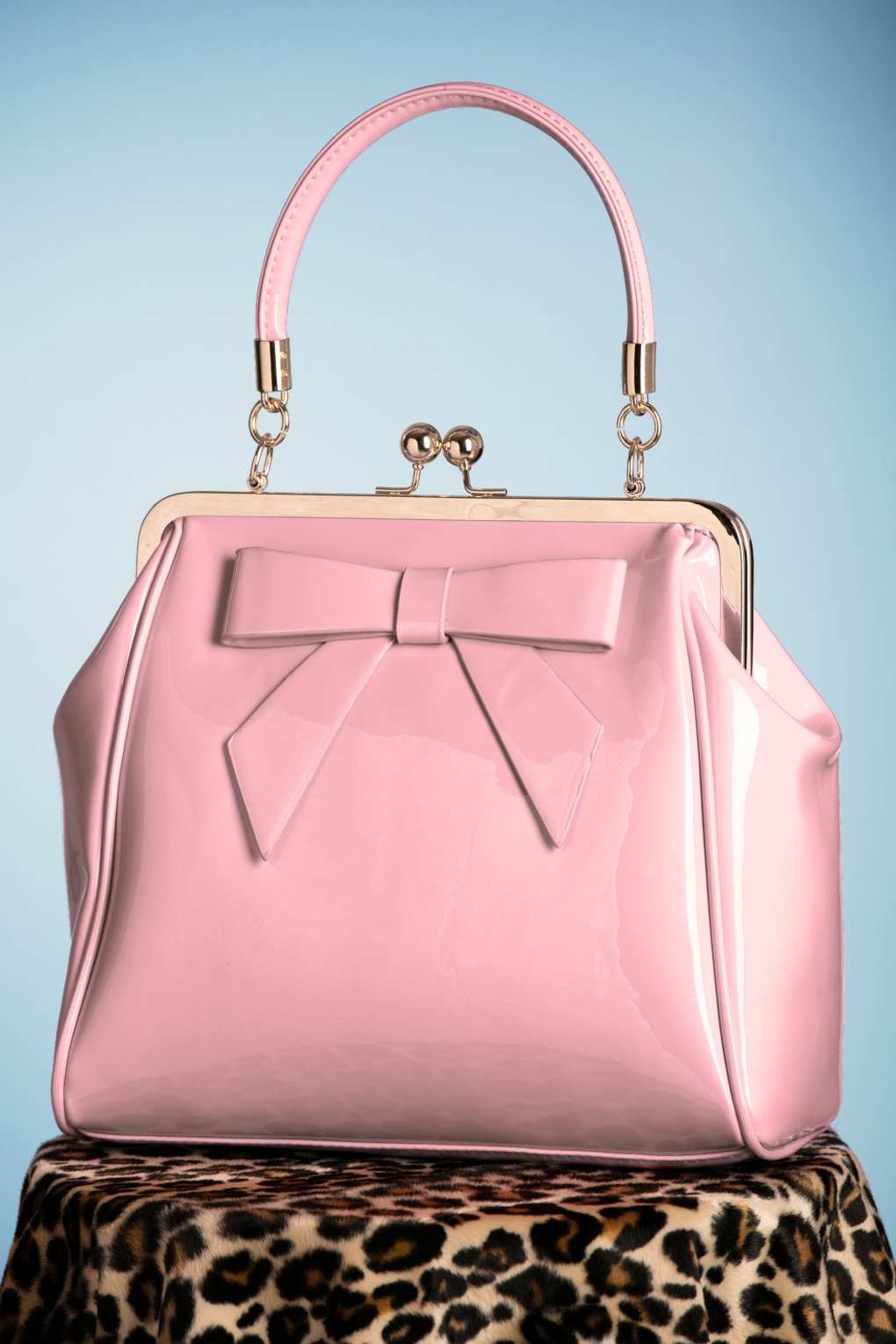 American Vintage Patent tas in roze