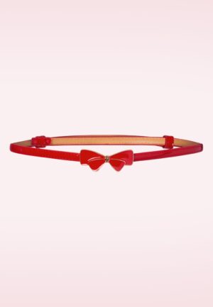 Lana Bow riem in Rood
