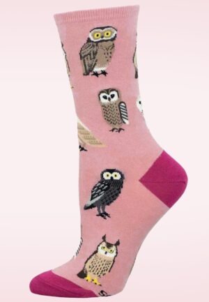 Parliament of Owls sokken in roze