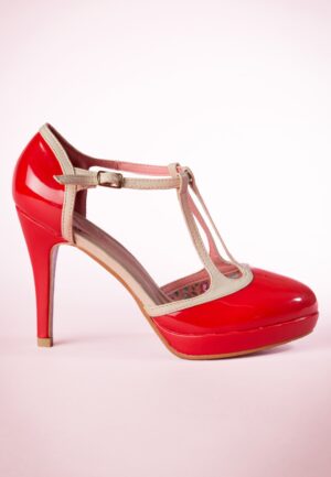 Betty Pumps in rood