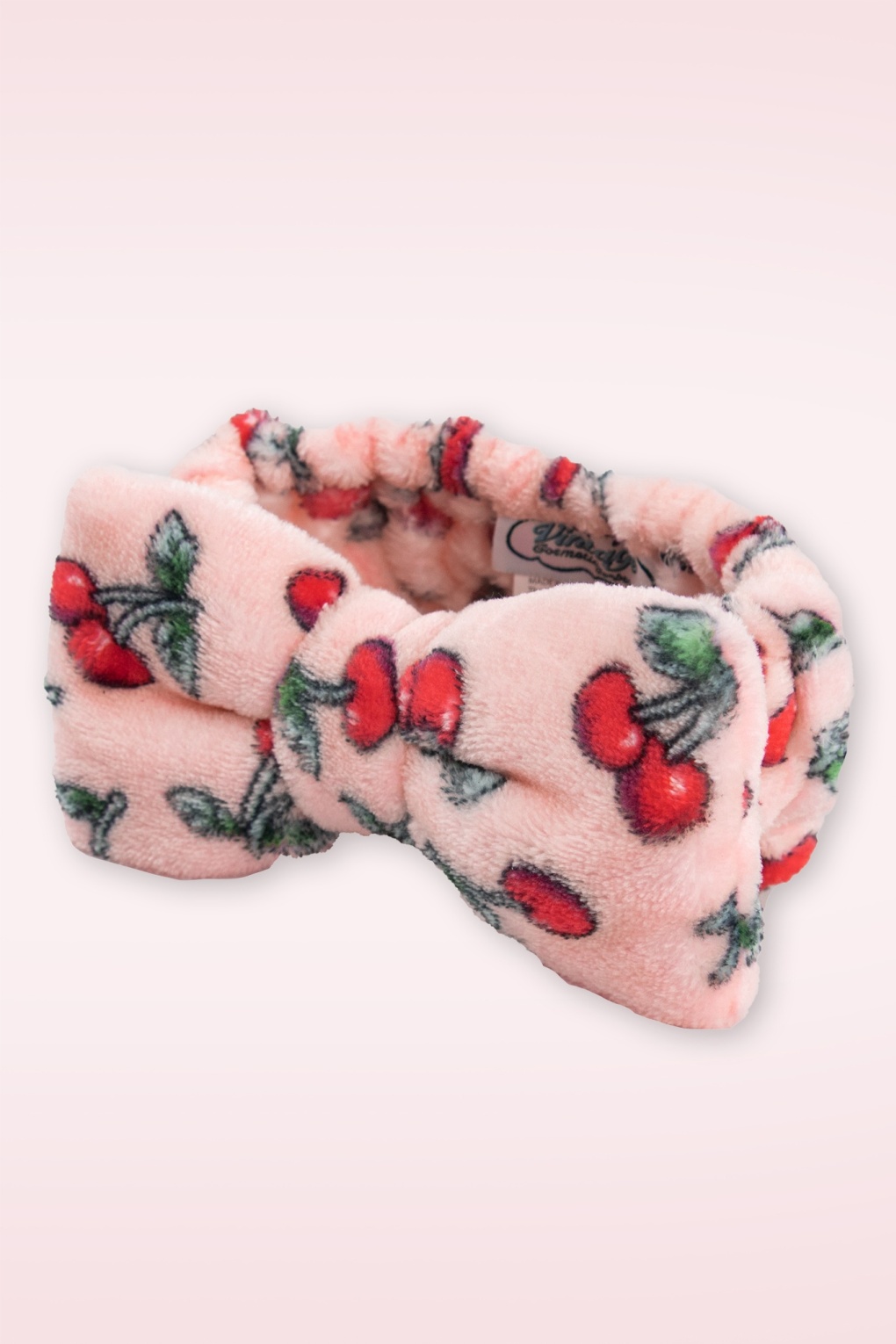 Cherry Make-Up haarband in roze