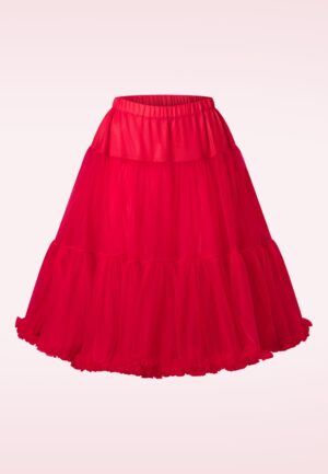 Topvintage exclusive ~ The Penelope petticoat in ravishing rood