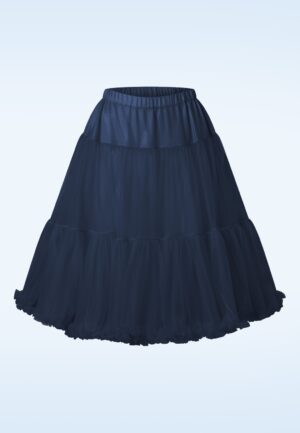 Topvintage exclusive ~ The Penelope petticoat in avondblauw