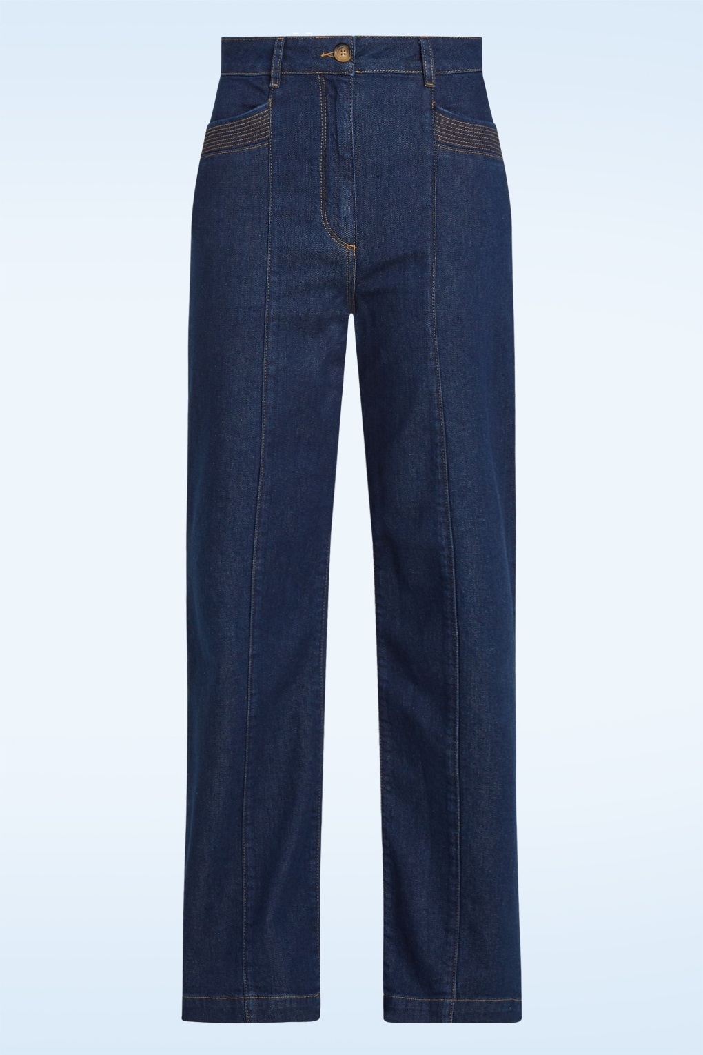 Chris Onyx denim broek in diep blauw