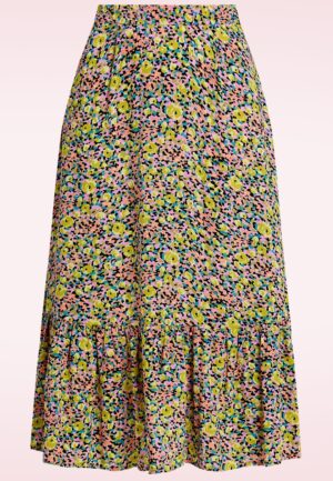 Esme rok Mouche Woven in orchidee roze