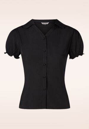 Jane blouse in zwart