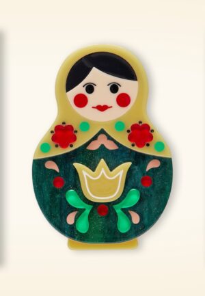 Matryoshka Memories Toy broche