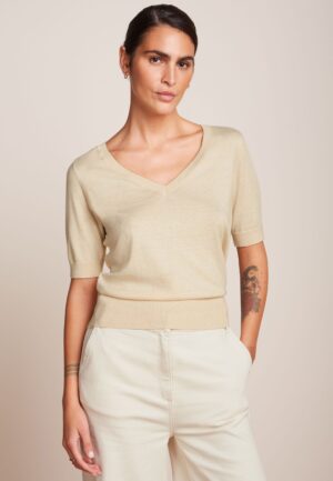 Agnes Cocoon top in crème