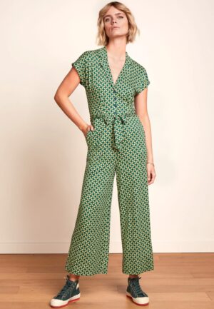 Darcy Scala jumpsuit in kayaking groen