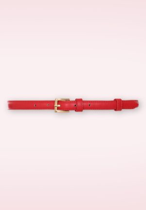Rosalie riem in rood