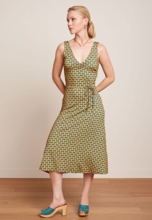 Anna Nova jurk in shell oranje