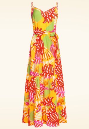 Lexie maxi jurk in multi