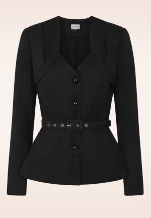 Scarlette blazer jacket in zwart