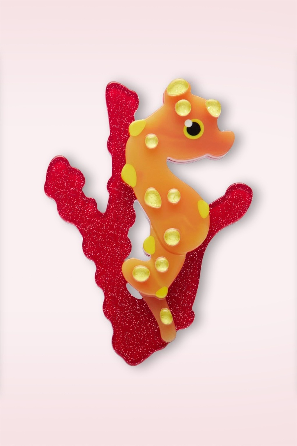 Pygmy Seahorse broche