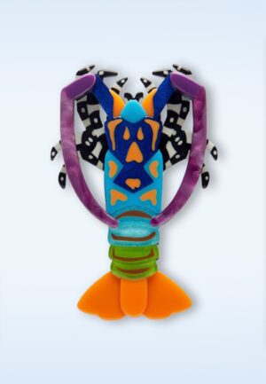 Tropical Rock Lobster broche