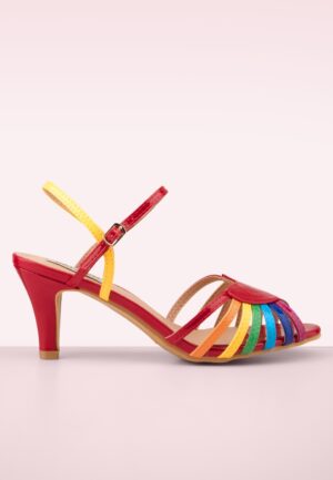 Fantasie April sandalen in rood