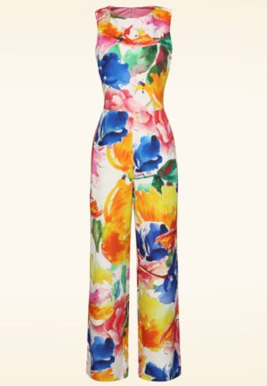 Larissa Floral jumpsuit in multi