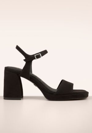 Bodil High Heel sandaaltjes in zwart