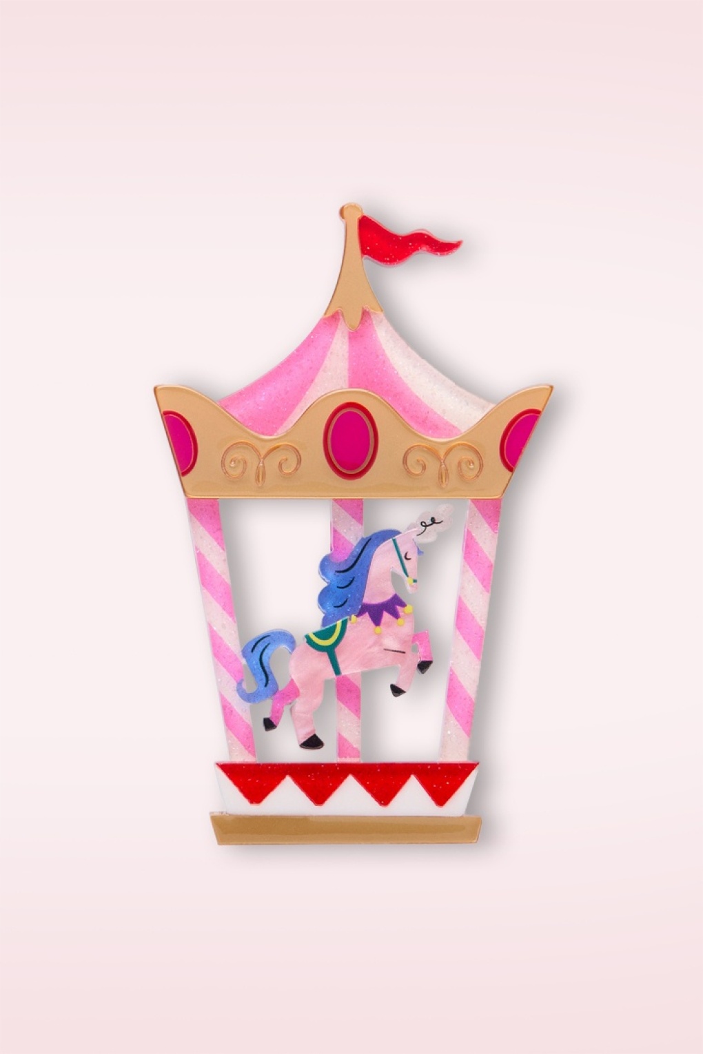 Carousel for One broche