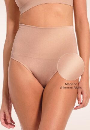 Shimmer slip in cappuccino