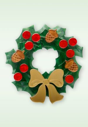 Forest Wreath broche