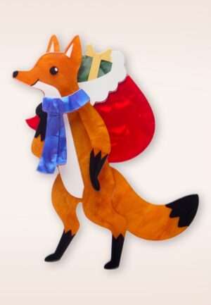 Freddy the Fox broche