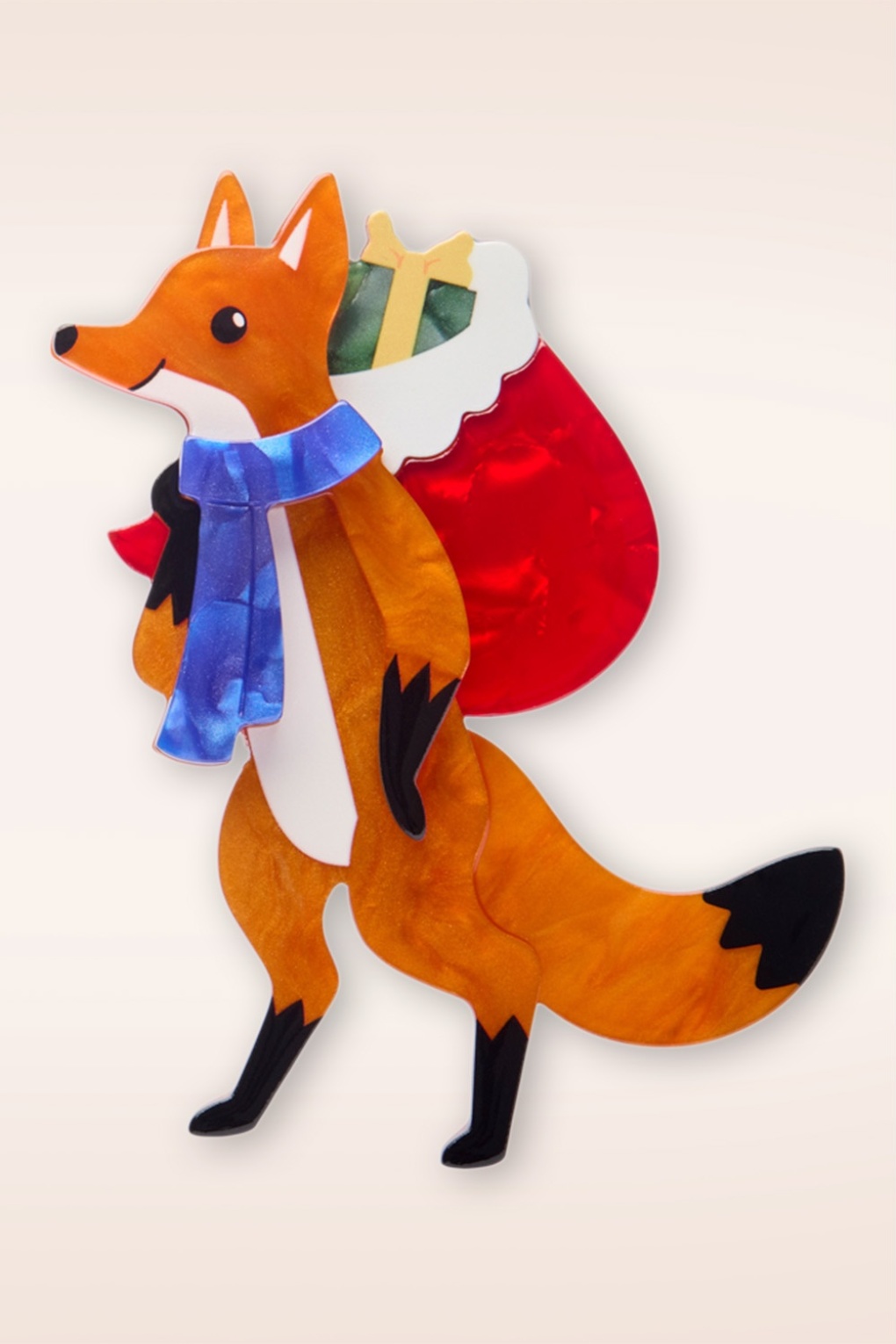 Freddy the Fox broche
