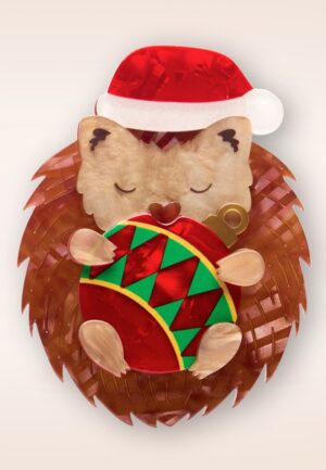 Hannah the Hedgehog broche