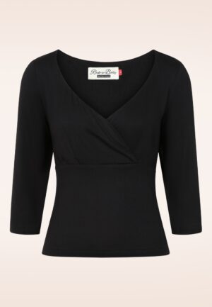 Topvintage exclusive ~ Ballet top in zwart