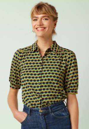 Carina Drift blouse in Ponderosa groen