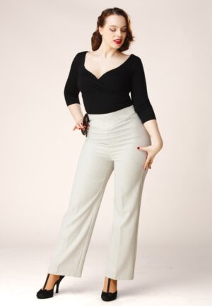 Topvintage exclusive ~ Livia pantalon in beige