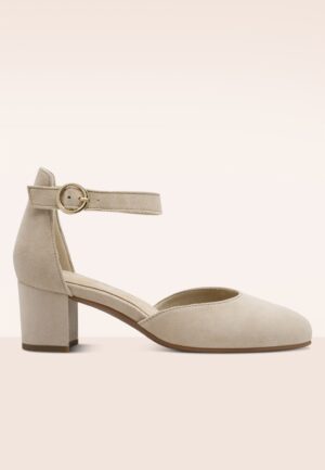Tiffany Suede pumps in beige