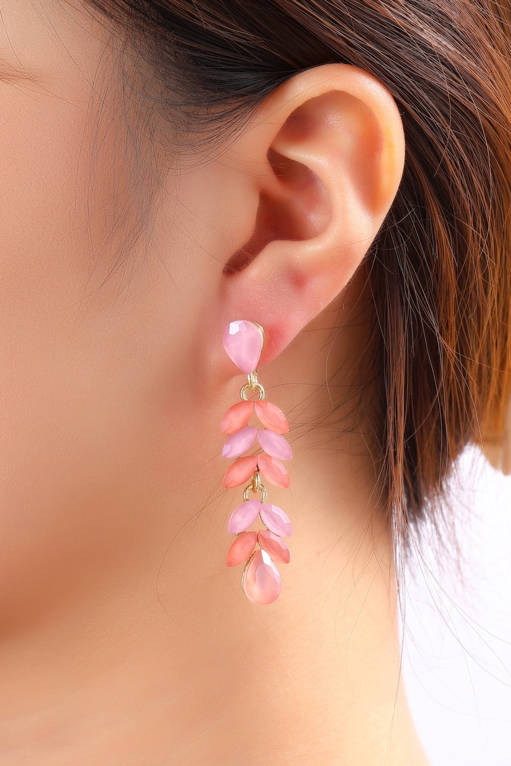 Pink Punch oorbellen