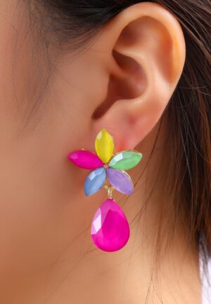 Blooming Rainbow oorbellen