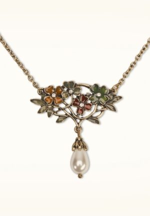 The Luminous Blossom ketting in goud