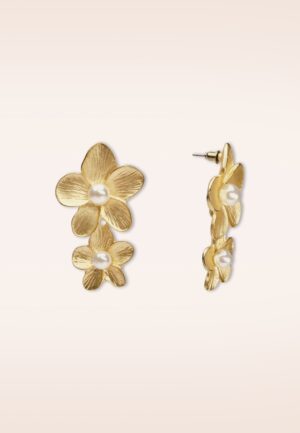 Golden Blossom Stud oorbellen